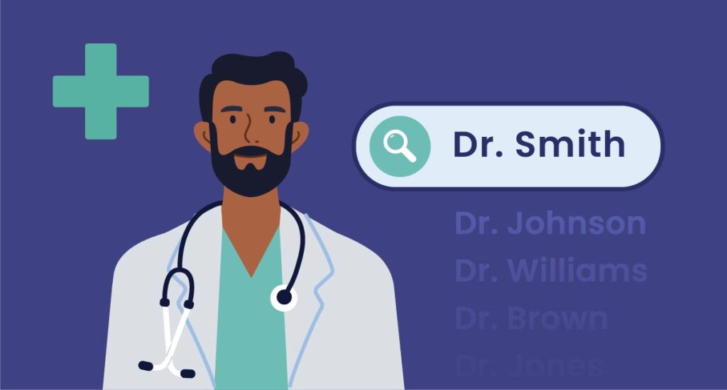 Illustration of a doctor